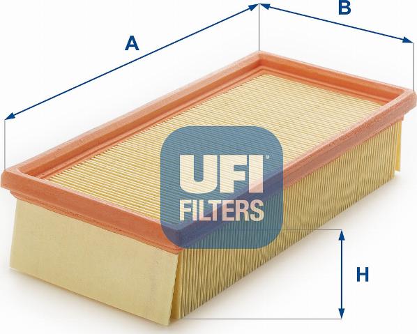 UFI 30.068.00 - Воздушный фильтр, двигатель autospares.lv