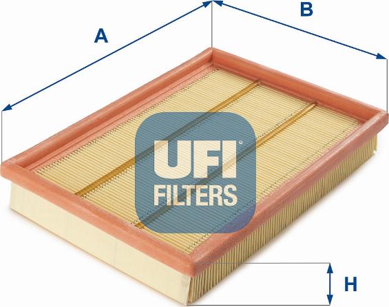 UFI 30.062.00 - Воздушный фильтр, двигатель autospares.lv