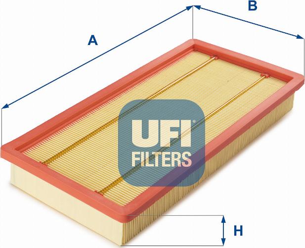 UFI 30.135.00 - Воздушный фильтр, двигатель autospares.lv