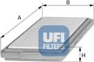 UFI 30.906.00 - Воздушный фильтр, двигатель autospares.lv