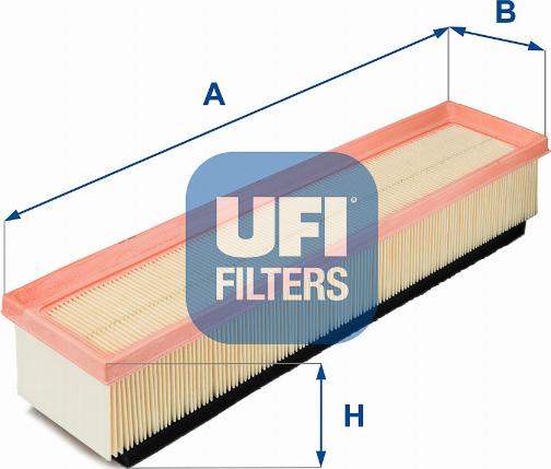 UFI 30.321.00 - Воздушный фильтр, двигатель autospares.lv