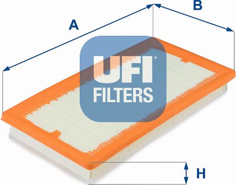 UFI 30.376.00 - Воздушный фильтр, двигатель autospares.lv