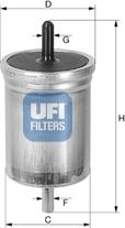 UFI 31.562.00 - Топливный фильтр autospares.lv