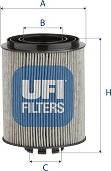 UFI 29.012.00 - Фильтр, система рабочей гидравлики autospares.lv