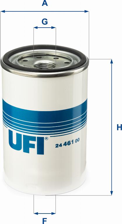 UFI 24.461.00 - Топливный фильтр autospares.lv