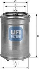 UFI 24.364.00 - Топливный фильтр autospares.lv