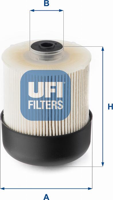 UFI 26.115.00 - Топливный фильтр autospares.lv