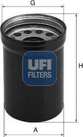 UFI 23.590.00 - Масляный фильтр autospares.lv