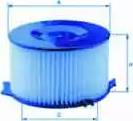 Unico Filter AC 16104 - Фильтр воздуха в салоне autospares.lv