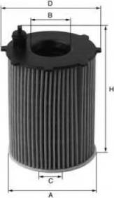 Uniflux Filters XOE113 - Масляный фильтр autospares.lv