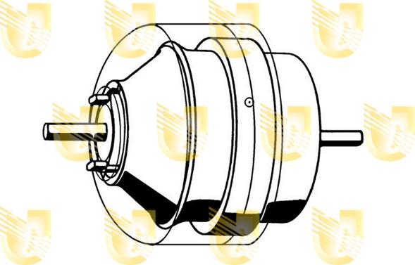 Unigom 396200 - Подушка, опора, подвеска двигателя autospares.lv