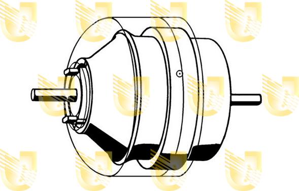 Unigom 396201 - Подушка, опора, подвеска двигателя autospares.lv