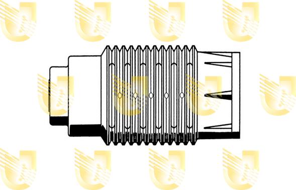 Unigom 391544 - Пыльник амортизатора, защитный колпак autospares.lv