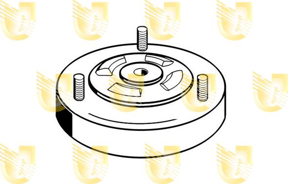 Unigom 391347 - Опора стойки амортизатора, подушка autospares.lv