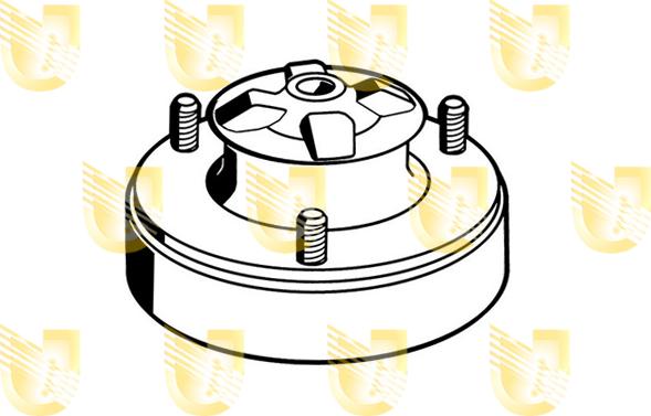 Unigom 391361 - Опора стойки амортизатора, подушка autospares.lv