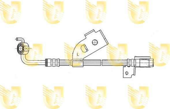 Unigom 377300 - Тормозной шланг autospares.lv