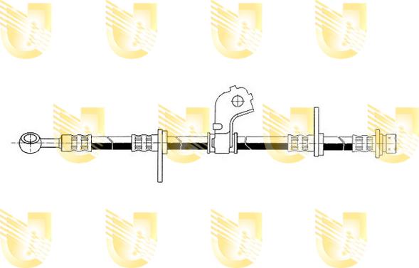 Unigom 377257 - Тормозной шланг autospares.lv