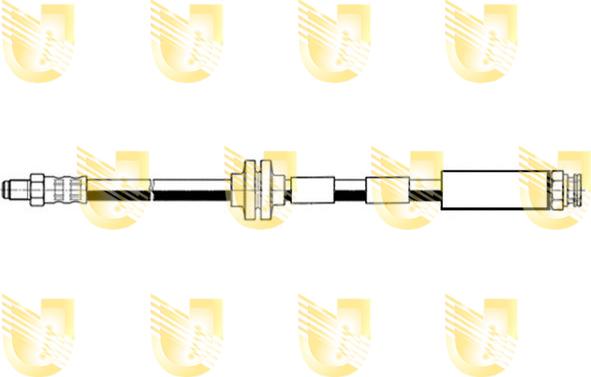 Unigom 377763 - Тормозной шланг autospares.lv