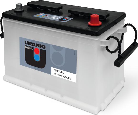URANIO Starter 610.850S - Стартерная аккумуляторная батарея, АКБ autospares.lv