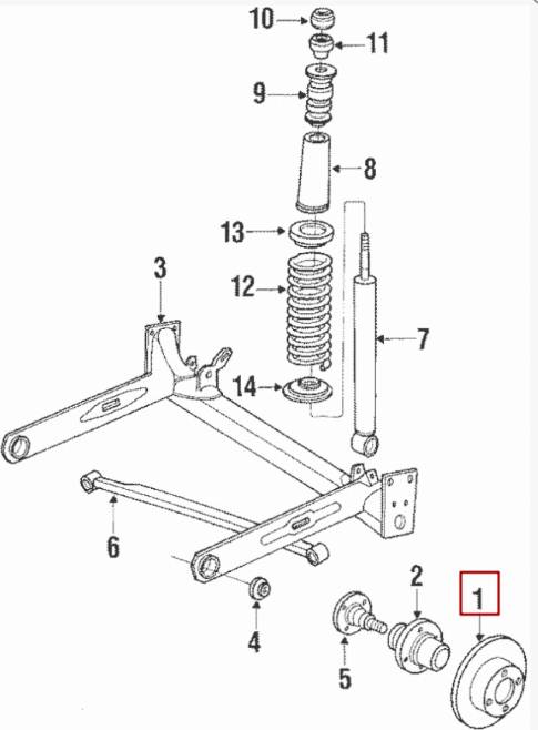 VAG 443 615 601 - Тормозной диск autospares.lv