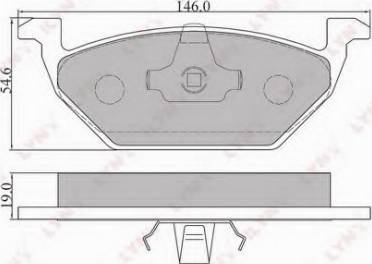 VAG 18D698151 - Тормозные колодки, дисковые, комплект autospares.lv