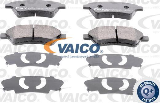 VAICO V46-0159 - Тормозные колодки, дисковые, комплект autospares.lv