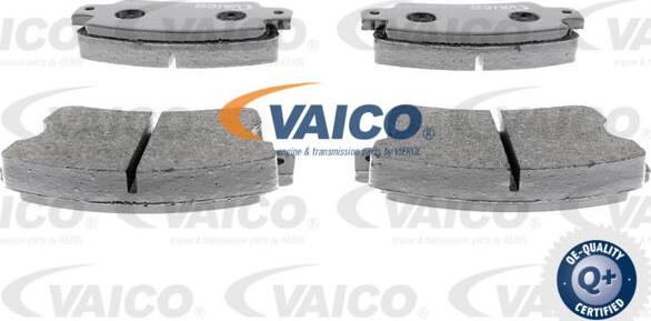 VAICO V46-0150 - Тормозные колодки, дисковые, комплект autospares.lv