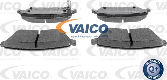 VAICO V40-0651 - Тормозные колодки, дисковые, комплект autospares.lv