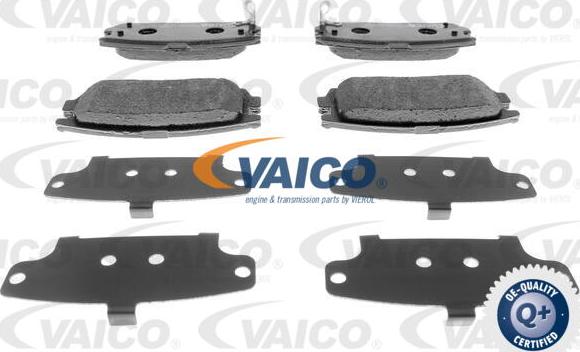 VAICO V40-0653 - Тормозные колодки, дисковые, комплект autospares.lv