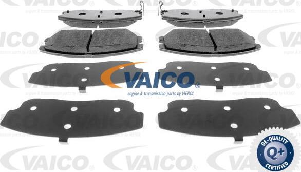 VAICO V40-0652 - Тормозные колодки, дисковые, комплект autospares.lv