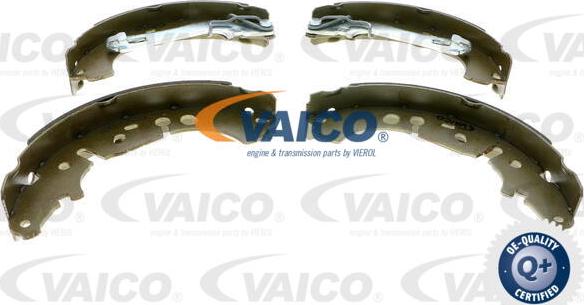 VAICO V40-0615 - Комплект тормозных колодок, барабанные autospares.lv