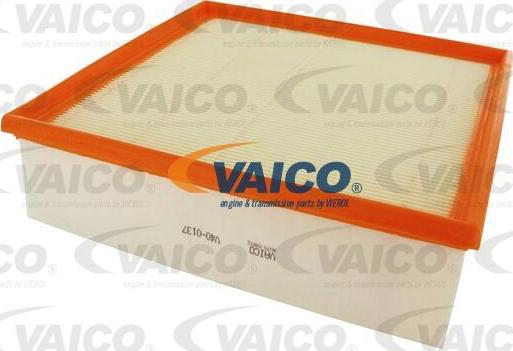 VAICO V40-0137 - Воздушный фильтр, двигатель autospares.lv