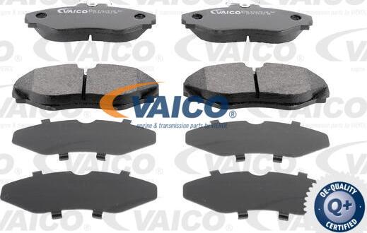 VAICO V40-8021 - Тормозные колодки, дисковые, комплект autospares.lv