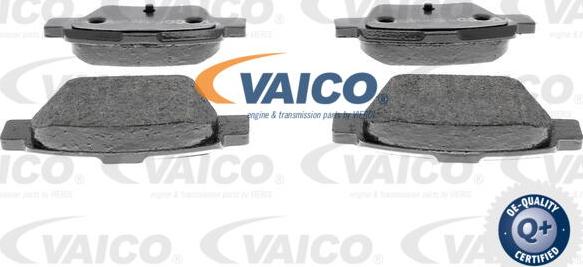VAICO V42-4119 - Тормозные колодки, дисковые, комплект autospares.lv