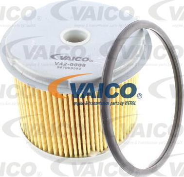VAICO V42-0008 - Топливный фильтр autospares.lv