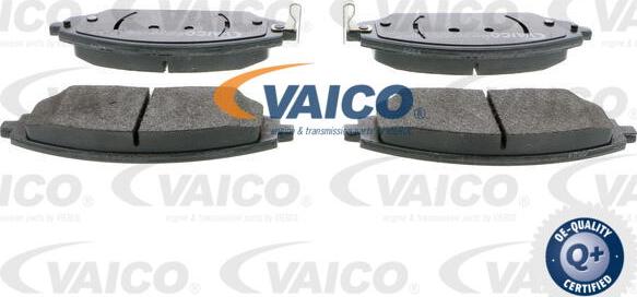 VAICO V51-0101 - Тормозные колодки, дисковые, комплект autospares.lv