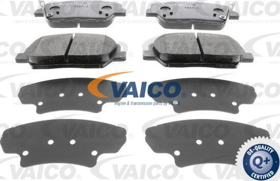 VAICO V53-0145 - Тормозные колодки, дисковые, комплект autospares.lv