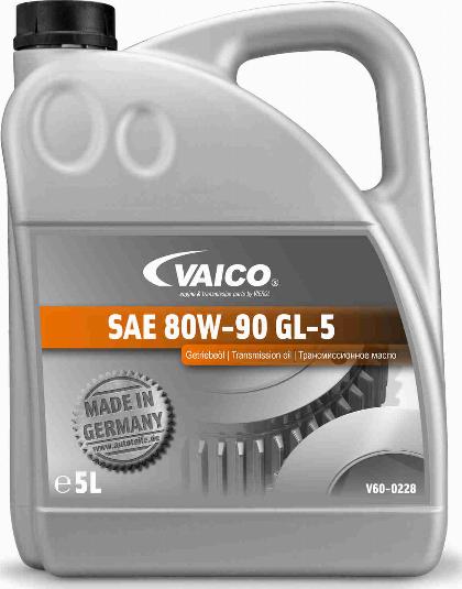 VAICO V60-0228 - Трансмиссионное масло autospares.lv