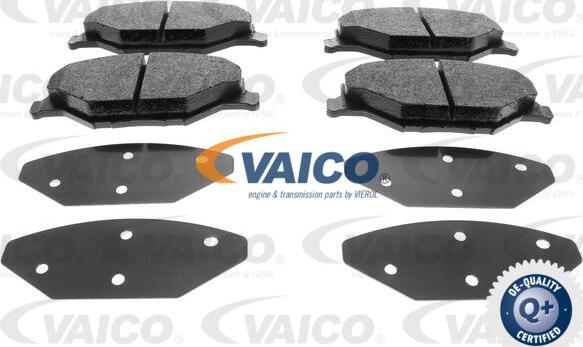 VAICO V10-4497 - Тормозные колодки, дисковые, комплект autospares.lv