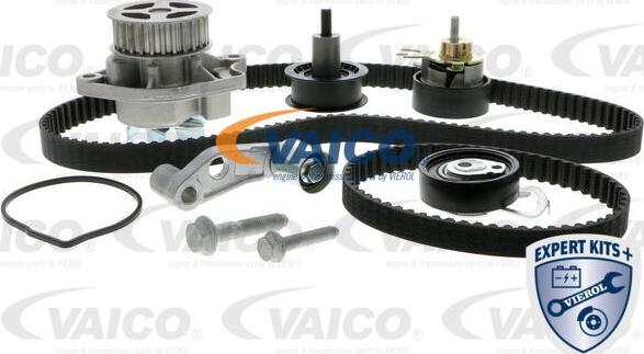 VAICO V10-50109-BEK - Водяной насос + комплект зубчатого ремня ГРМ autospares.lv