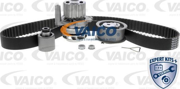 VAICO V10-50108-BEK - Водяной насос + комплект зубчатого ремня ГРМ autospares.lv