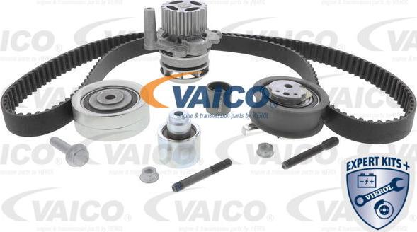 VAICO V10-50107-BEK - Водяной насос + комплект зубчатого ремня ГРМ autospares.lv