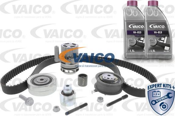 VAICO V10-50107 - Водяной насос + комплект зубчатого ремня ГРМ autospares.lv