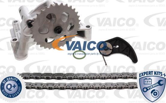 VAICO V10-5837 - Комплект цепи, привод масляного насоса autospares.lv