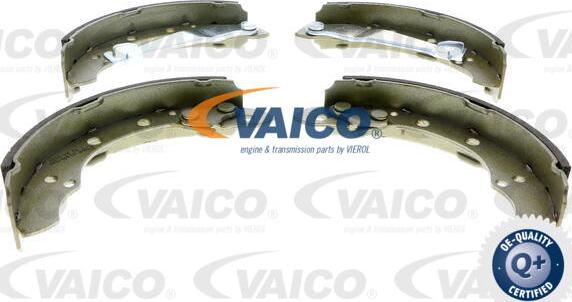 VAICO V10-0451 - Комплект тормозных колодок, барабанные autospares.lv