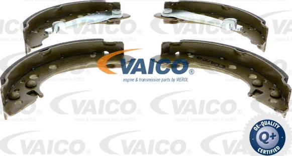 VAICO V10-0452 - Комплект тормозных колодок, барабанные autospares.lv