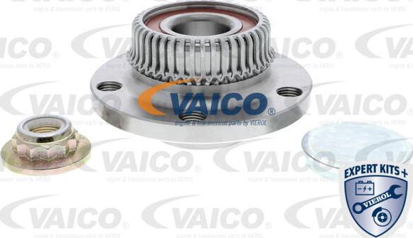 VAICO V10-0046 - Подшипник ступицы колеса, комплект autospares.lv