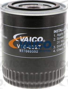 VAICO V10-0327 - Масляный фильтр autospares.lv