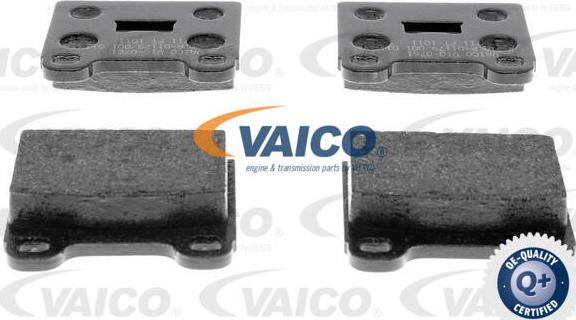 VAICO V10-0761 - Тормозные колодки, дисковые, комплект autospares.lv