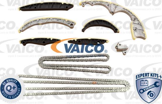 VAICO V10-10019-BEK - Комплект цепи привода распредвала autospares.lv